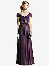 Front View Thumbnail - Aubergine JY Jenny Yoo Bridesmaid Style JY501