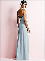 Rear View Thumbnail - Mist & Burgundy JY Jenny Yoo Bridesmaid Style JY508