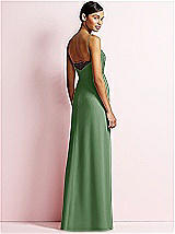 Rear View Thumbnail - Vineyard Green & Burgundy JY Jenny Yoo Bridesmaid Style JY508