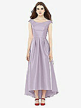 Front View Thumbnail - Lilac Haze Alfred Sung Bridesmaid Dress D722