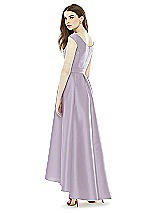 Rear View Thumbnail - Lilac Haze Alfred Sung Bridesmaid Dress D722