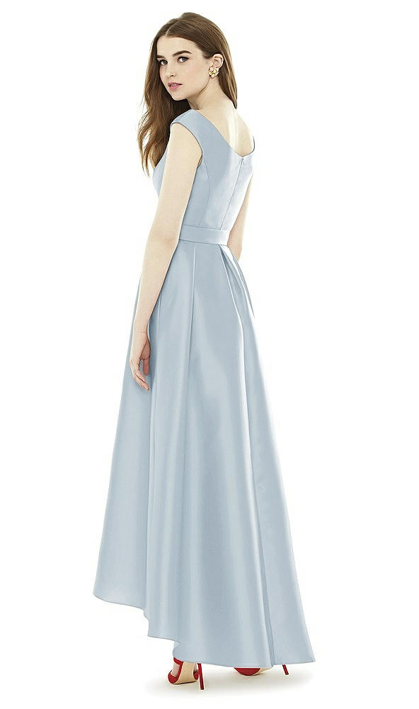 Back View - Mist Alfred Sung Bridesmaid Dress D722
