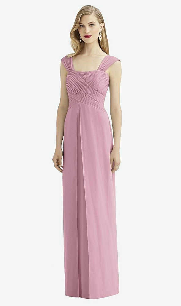 Front View - Dusty Pink After Six Bridesmaid Dress 6735