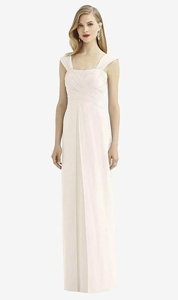 Front View - Ivory After Six Bridesmaid Dress 6735