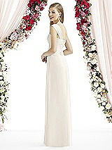 Rear View Thumbnail - Ivory After Six Bridesmaid Dress 6735