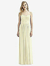 Front View Thumbnail - Butter Yellow After Six Bridesmaid Dress 6736
