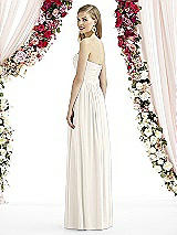 Rear View Thumbnail - Ivory After Six Bridesmaid Dress 6736