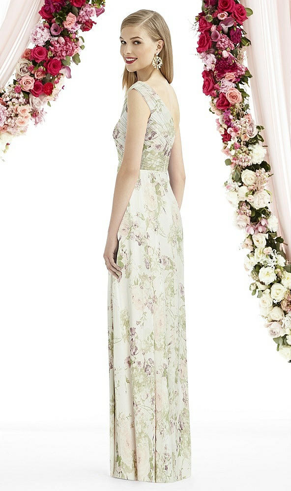 Back View - Blush Garden After Six Bridesmaid Dress 6737