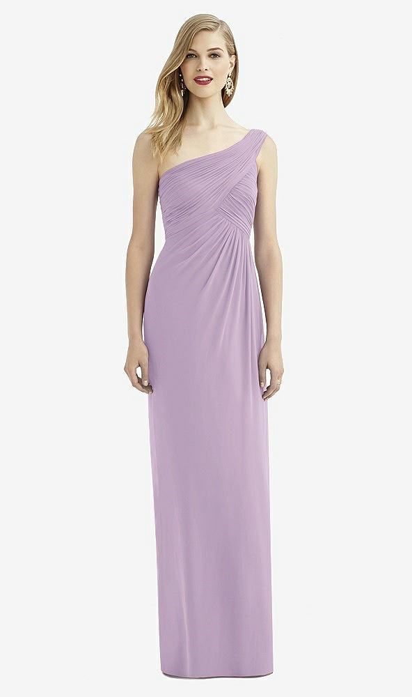 Front View - Pale Purple After Six Bridesmaid Dress 6737