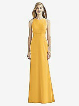 Front View Thumbnail - NYC Yellow After Six Bridesmaid Dress 6740