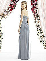 Rear View Thumbnail - Platinum After Six Bridesmaid Dress 6743