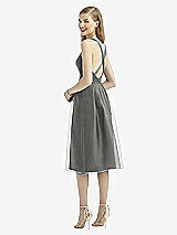 Front View Thumbnail - Charcoal Gray After Six Bridesmaid Dress 6745