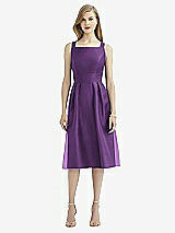 Rear View Thumbnail - Majestic After Six Bridesmaid Dress 6745