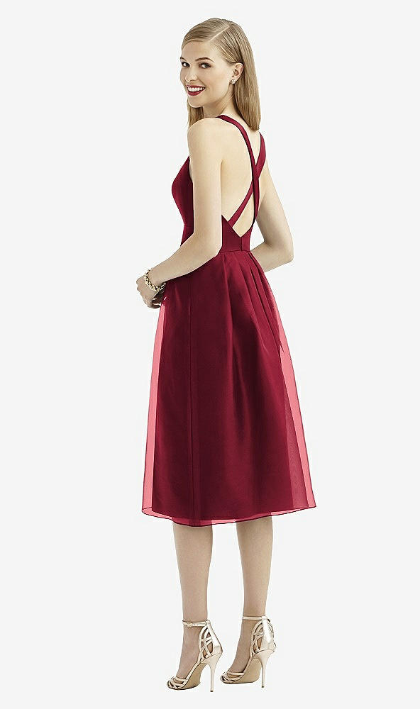 Front View - Burgundy After Six Bridesmaid Dress 6745