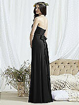 Rear View Thumbnail - Black Social Bridesmaids Style 8168