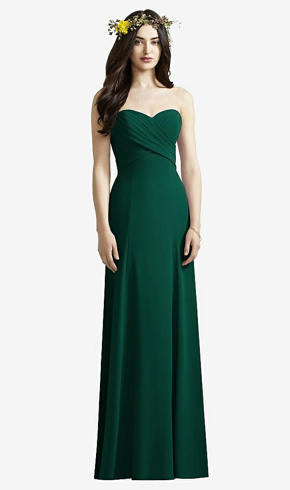 Front View - Hunter Green Social Bridesmaids Style 8168