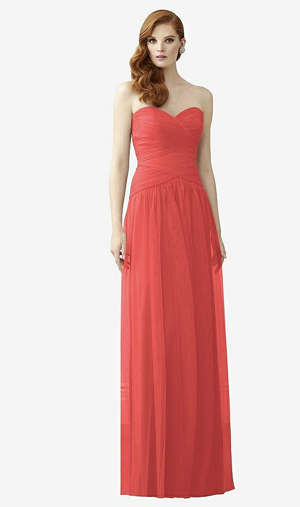 Front View - Perfect Coral Dessy Collection Style 2950