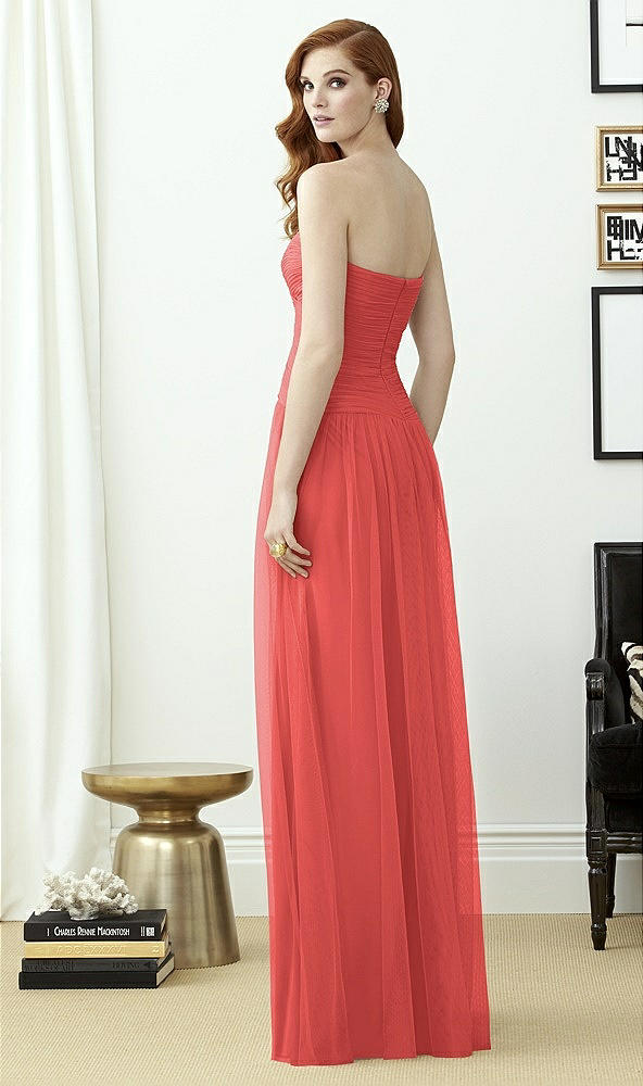 Back View - Perfect Coral Dessy Collection Style 2950