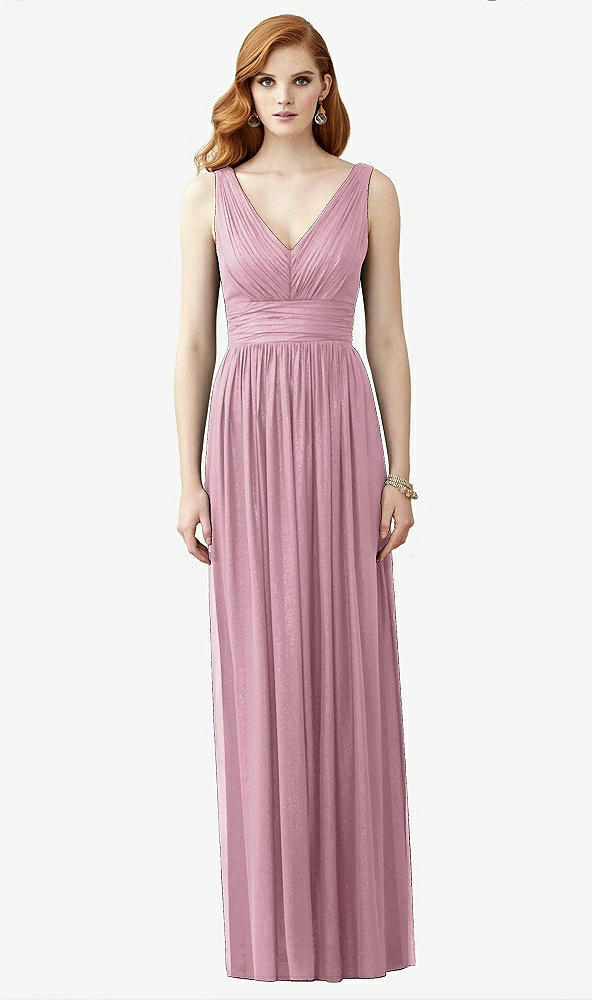 Front View - Dusty Pink Dessy Collection Style 2955