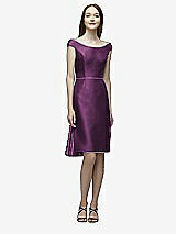 Rear View Thumbnail - Aubergine Lela Rose Bridesmaid Style LR231