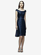 Rear View Thumbnail - Midnight Navy Lela Rose Bridesmaid Style LR231