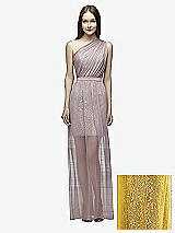 Front View Thumbnail - Marigold & Suede Rose Lela Rose Bridesmaid Style LR224