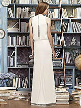 Rear View Thumbnail - Ivory & Blush Lela Rose Bridesmaid Style LR225