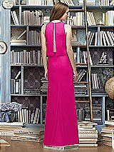 Rear View Thumbnail - Think Pink & Blush Lela Rose Bridesmaid Style LR225