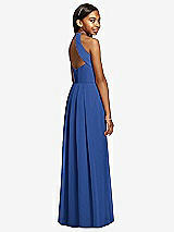 Rear View Thumbnail - Classic Blue Dessy Collection Junior Bridesmaid JR530