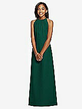 Front View Thumbnail - Hunter Green Dessy Collection Junior Bridesmaid JR530