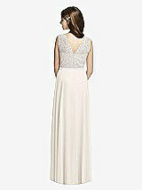Rear View Thumbnail - Ivory & Oyster Dessy Collection Junior Bridesmaid JR532