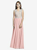 Front View Thumbnail - Rose & Oyster Dessy Collection Junior Bridesmaid JR532