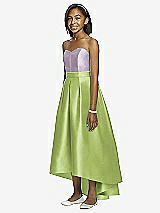 Front View Thumbnail - Mojito & Lilac Haze Dessy Collection Junior Bridesmaid JR533