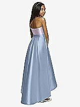 Rear View Thumbnail - Cloudy & Lilac Haze Dessy Collection Junior Bridesmaid JR533