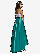 Rear View Thumbnail - Jade & Lilac Haze Dessy Collection Junior Bridesmaid JR533