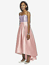 Front View Thumbnail - Rose & Lilac Haze Dessy Collection Junior Bridesmaid JR533