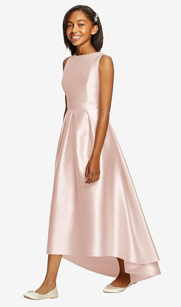 Front View - Blush Dessy Collection Junior Bridesmaid JR534