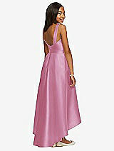 Rear View Thumbnail - Powder Pink Dessy Collection Junior Bridesmaid JR534