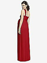 Rear View Thumbnail - Garnet Alfred Sung Maternity Dress Style M427