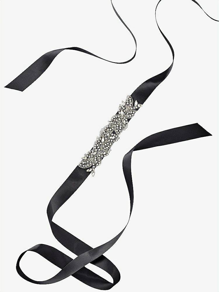 Front View - Black Ava Sash