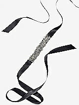 Front View Thumbnail - Black Ava Sash