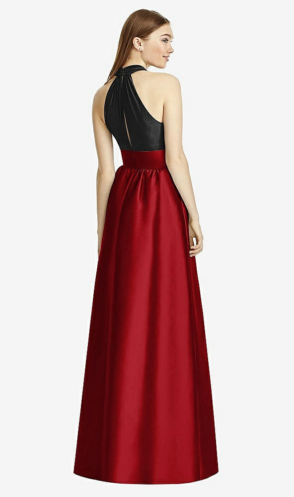 Back View - Garnet & Black Studio Design Collection Style 4501