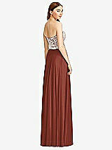 Rear View Thumbnail - Auburn Moon & Oyster Studio Design Bridesmaid Dress 4504
