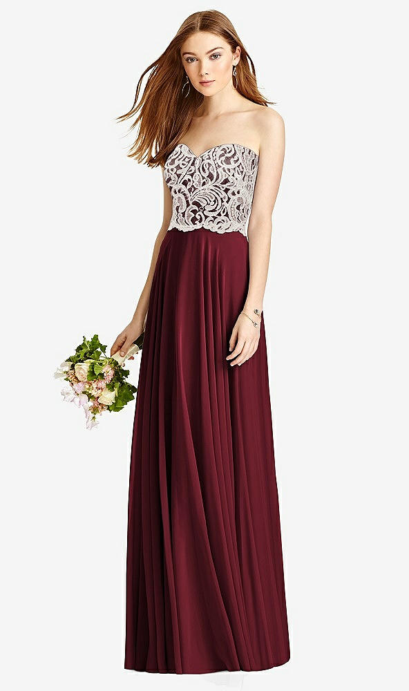 Front View - Cabernet & Oyster Studio Design Bridesmaid Dress 4504