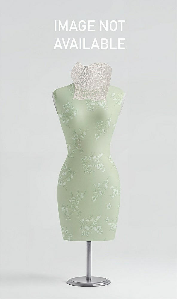 Front View - Vintage Primrose Sage & Oyster Studio Design Bridesmaid Dress 4504