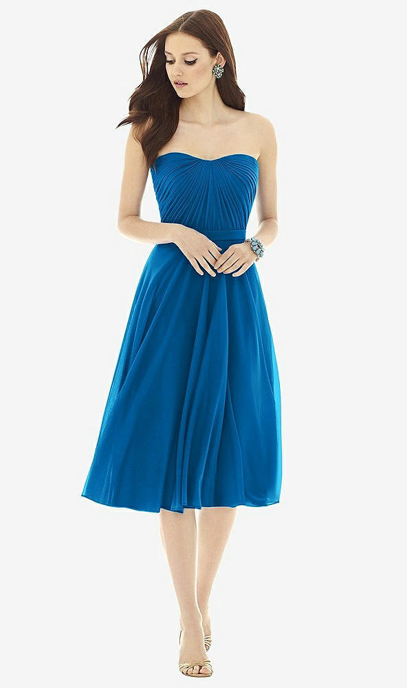 Front View - Cerulean Alfred Sung Style D726