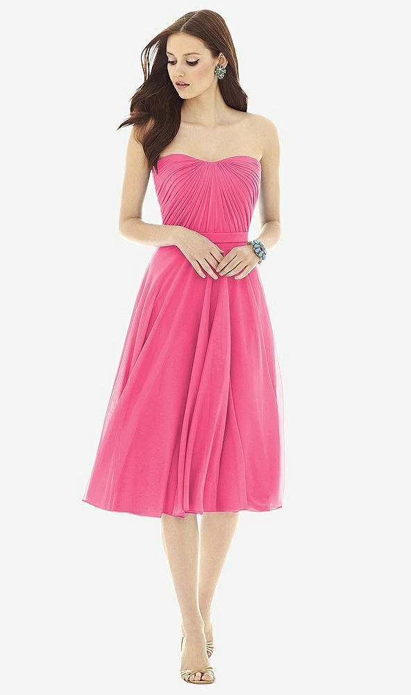 Front View - Forever Pink Alfred Sung Style D726