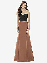 Front View Thumbnail - Cognac & Black Alfred Sung Style D728