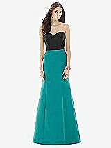 Front View Thumbnail - Jade & Black Alfred Sung Style D728