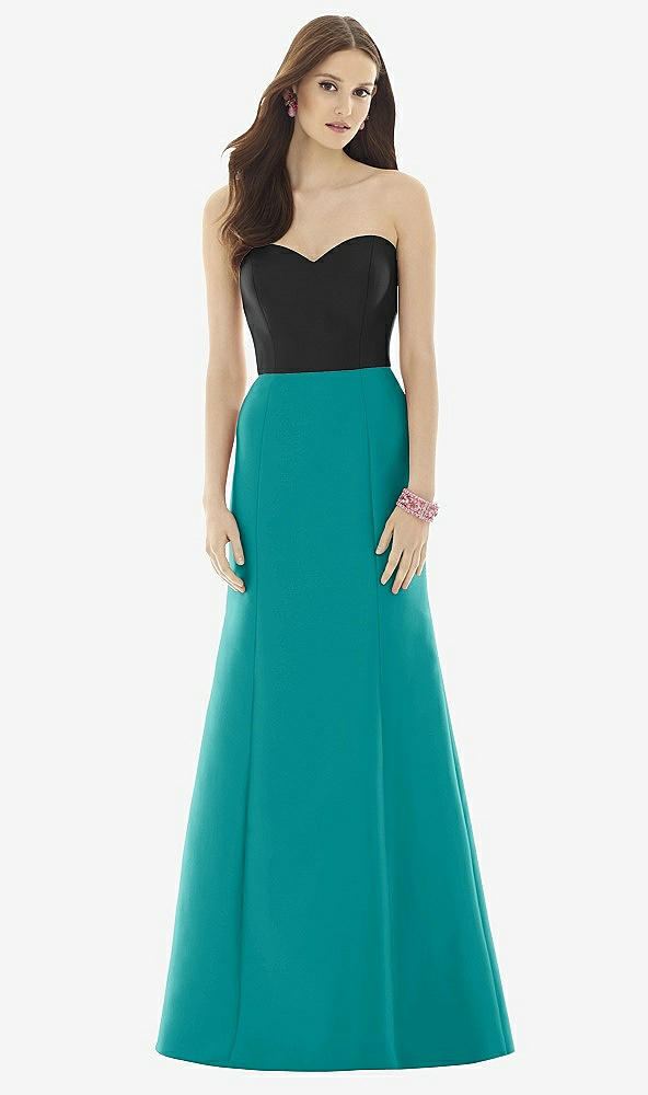 Front View - Jade & Black Alfred Sung Style D728